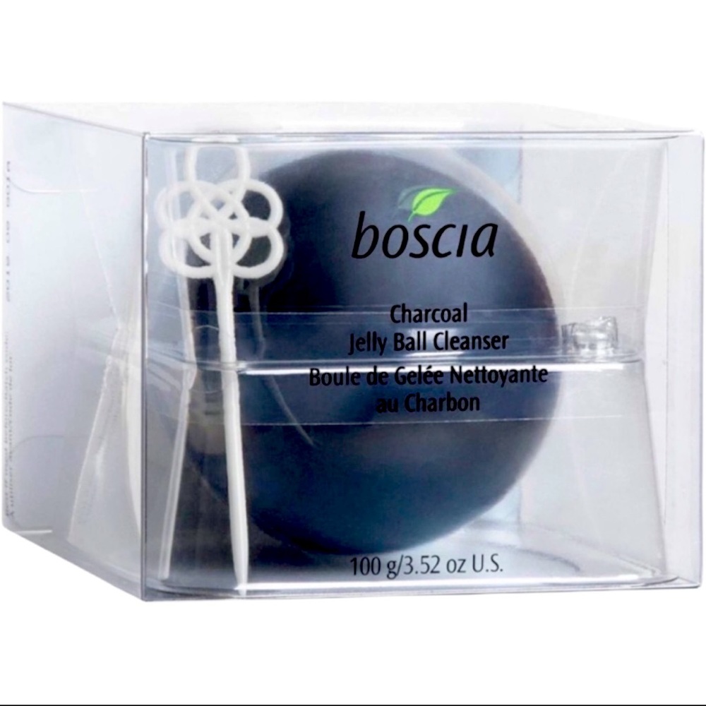 Boscia Charcoal Jelly Ball Facial Cleanser - Natural Vegan Skincare New Sealed